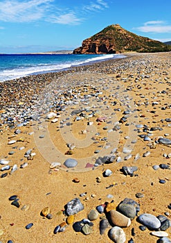 Kouremenos beach in Crete, Greece