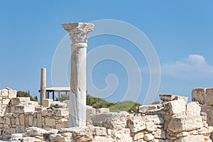 Kourion archaeological site. Limassol District, Cyprus photo