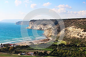 Kourion coast, Cyprus photo