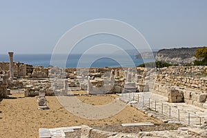 Kourion Ruins Overlooking Mediterranean