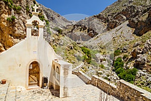 Kourtaliotiko gorge church