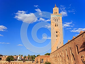 Koutoubia in Marrakesh, Morocco