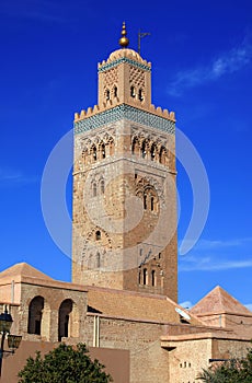 Koutoubia Mosque in Marrakech, photo