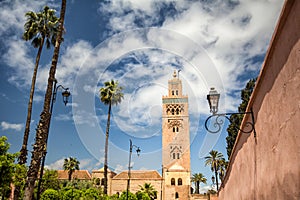 Koutoubia Mosque in Marrakech photo