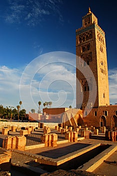 Koutoubia Mosque. Marrakech, Morocco