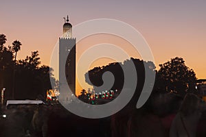 Koutoubia Mosque in Marrakesh