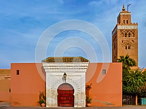 Koutoubia Mosque in Marrakesh Morocco