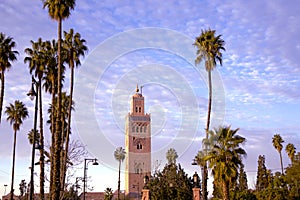 Koutoubia Mosque and minaret