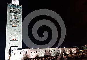 Koutoubia Mosque and minaret