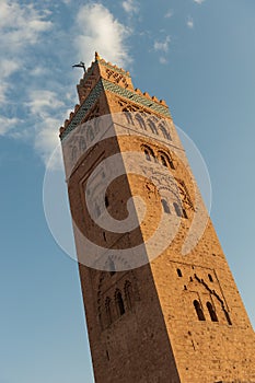 Koutoubia Mosque Tower in Marrakech