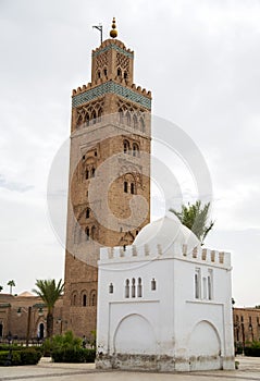 Koutubia mosque in Marrakesh
