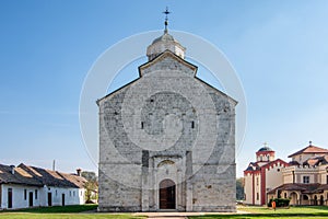 Kovilj Monastery, Serbian Orthodox monastery in Backa region, Vojvodina, Serbia photo