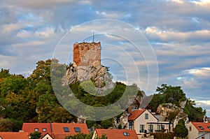 Kozi hradek, town Mikulov