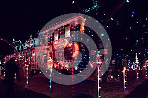 Koziar`s Christmas Village light show
