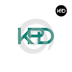 KPD Logo Letter Monogram Design