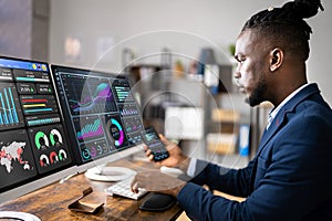 KPI Business Analytics Data Dashboard
