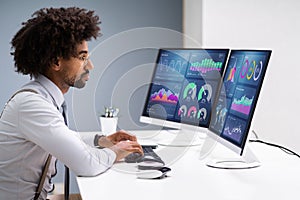 KPI Business Analytics Data Dashboard