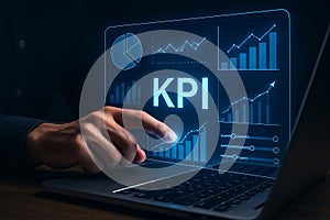 Kpi dashboard data analysis business intelligence analytics performance metrics charts graphs reports insights
