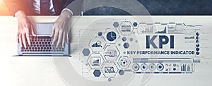 KPI Key Performance Indicator for Business Concept photo
