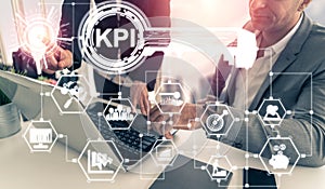 KPI Key Performance Indicator for Business Concept photo
