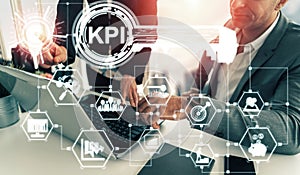 KPI Key Performance Indicator for Business Concept uds photo