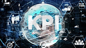 KPI Key Performance Indicator for Business conceptual