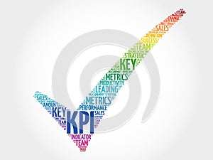 KPI - Key Performance Indicator check mark