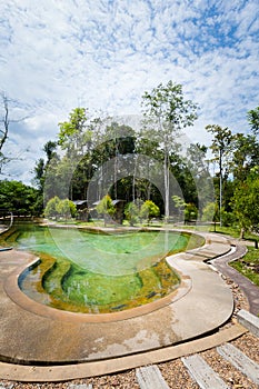 Krabi hot springs swimming pool