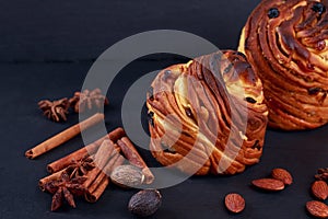 Kraffin on a gray background