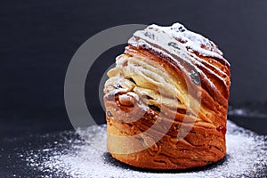 Kraffin on a gray background