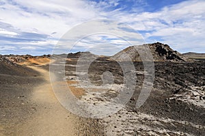 Krafla caldera lava field