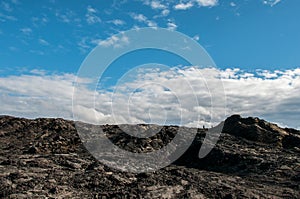 Krafla is a volcanic system with a diameter of approximately 20 kilometers situated in the region of MÃ½vatn, north of Iceland