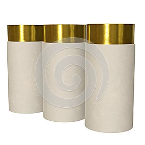 Kraft paper cardboard tube package