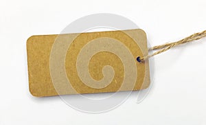 Kraft paper tag