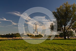 Kraftwerk Lausward DÃÂ¼sseldorf Germany photo