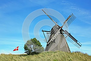Kragskov windmill from 1870, is an old Dutch windmill located in Skagen, Denmark