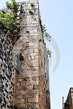 Krak des Chevaliers castle in syria after ISIS was beaten there