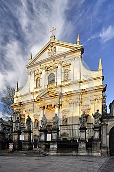 Krakow - Church of St. Peter and St. Paul