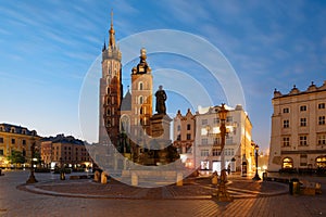 Krakow, Main Market Square.