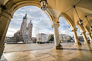 Krakow Market Square, Poland