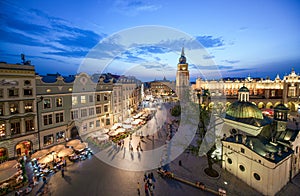 Krakow Market Square, Poland