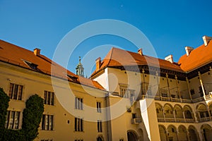 KRAKOW, POLAND: The famous old complex of Wawel Royal Castle