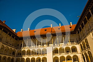 KRAKOW, POLAND: The famous old complex of Wawel Royal Castle