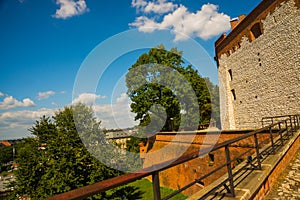 KRAKOW, POLAND: The famous old complex of Wawel Royal Castle