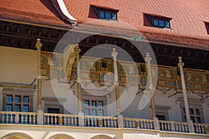 KRAKOW, POLAND: The famous old complex of Wawel Royal Castle