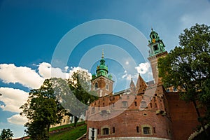 KRAKOW, POLAND: The famous old complex of Wawel Royal Castle