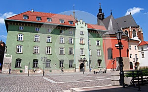 Krakow, Poland: Maly Rynek Old Market Square