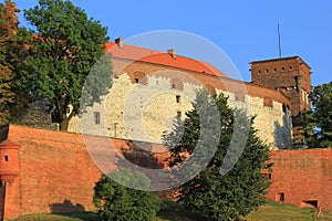 Krakow Wawel castle poland.