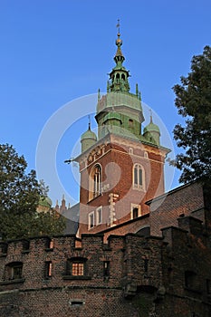 Krakow Wawel castle poland.