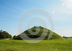 Krakus Mound in Cracow, Poland